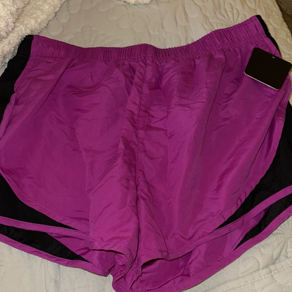 Women's Purple Athletic Shorts